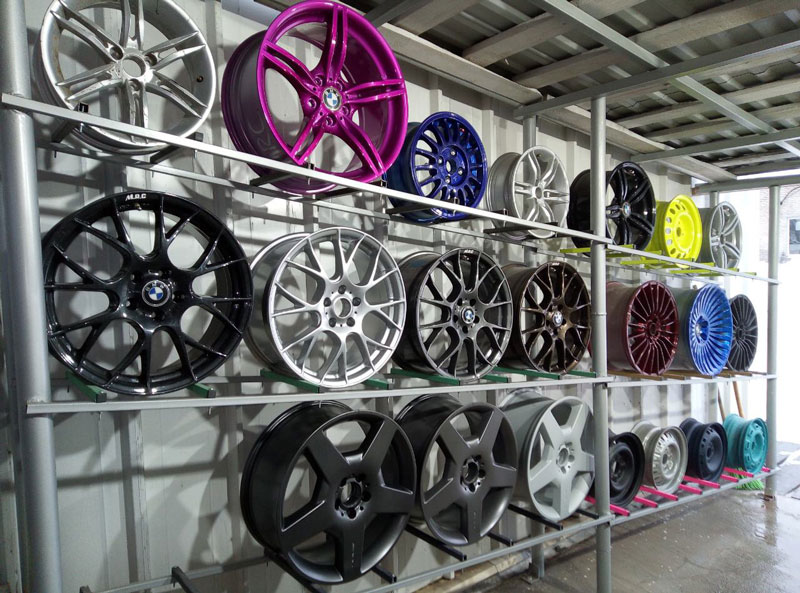 Профессональная покраска дисков